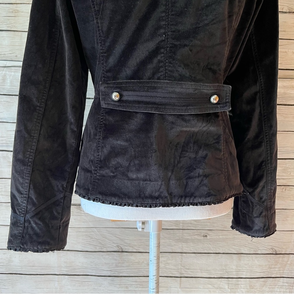 White House Black Market Dark Velvet Blazer - Picture 6 of 9